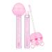 Cute Candy LipGloss and Lip Balm Combo Lollipop Chapstick and Lip Oil Fruit Flavor Far Lip Glossy Moisturizing Lipstick Jelly Lip Glaze Tested for lip care