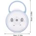 Milists 2-Piece Cartoon Animal Pacifier Storage Case - Clear Dust-Proof Container for Travel & Home - Ideal for Baby Essentials - Buy Online on GoSupps.com