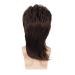 Qnbiar Mens Mullet Wig - Brown Curly 70s 80s Cosplay & Halloween Costume - Retro Disco Punk Rocker Wig - Buy Online on GoSupps.com