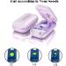 Dyroe Tablet Divider & Pill Cutter Split Large & Small Tablets with Storage Compartment Portable Vitamin Pill Splitter (Purple) - Buy Online on GoSupps.com