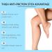 Anti-Chafing Thigh Cream Anti-Chafing Thigh Stick Anti-Chafing Thigh for Women Anti-Friction Cream for Thighs Protection Against Body Skin Friction (3) - Buy Online on GoSupps.com