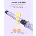 Wavytalk 1 Inch Rotating Curling Iron - Automatic Curler for Effortless Waves - Up to 430 - Purple - Buy Online on GoSupps.com