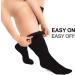 Zeta Wear Compression Socks for Thick Calves - Comfortable Short Length Large Cuffs (3XL) - Black - Best Support for Circulation - Buy Online on GoSupps.com