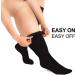 Zeta Socks XXXL Wide Calf Compression - Soothing Gradient Support for Swelling, Pain, Edema & DVT - Large Cuffs, Unisex - Ideal for Flights - Black XXXL - Buy Online on GoSupps.com