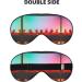 Bright Beautiful Colorful Art Print Double-Sided Eye Mask Soft and Light Blocking for Enhancing Sleep Quality - Buy Online on GoSupps.com