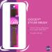 Goody Styler Brush - Finishing and Smoothing - Nylon Bristles - Suitable for All Hair Types - Woodgrain Design - 04391 - Buy Online on GoSupps.com
