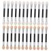 DOITOOL Eye Shadow Sticks 24pcs Latex Eye Shadow Stick Eyeshadow Stick Women Makeup Brush Cosmetic Makeup Sticks Mini Mackey