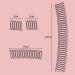 U-shaped Hair Finishing Fixer Comb Pins Durable Material All-weather Retention Perfect Design Different Hairstyles for Women (black.) - Buy Online on GoSupps.com
