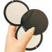 KEQKEV Compact Travel Mirror - Portable Black Round Handheld Makeup Mirror | Stylish & Functional eCommerce Shipping Worldwide - Buy Online on GoSupps.com
