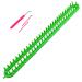 Coopay Knitting Loom Long Knitting Loom Kit  Rectangle Knitting Looms for Blanket Scarf Shawl  47 cm Green Loom Knitting Crochet Loom  Loom Knitting Kit Blanket Loom with Hook & Needles for Beginners 47cm  Sparse Pegs