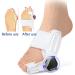 COMDS Bunion Orthotics Big Toe Straightener with Adjustable Knob - 2PCS White - Buy Online on GoSupps.com