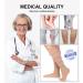 Buy 2 Pairs Medical Compression Stockings 20-30 mmHg for Men & Women Class 2 Closed Toe Support for Varicose Veins & Edema XL 2X Beige International Shipping - Buy Online on GoSupps.com