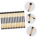 Healeved 60 Pcs Eye Shadow Brush Suits Eyeshadow Sponge Brush Makeup Accessories Shadow Foam Plastic - Buy Online on GoSupps.com
