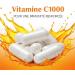Vitamine C 1000mg Haute Dose 180 G lules - Cure 6 mois Soutien Syst me Immunitaire & R duction de la Fatigue Puissant Antioxydant Formule Pure & Vegan - Buy Online on GoSupps.com