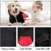 Meioro Dog Hoodies - Warm Zipper Pet Clothes | Cute Black Hoodie for Large Dogs - Buy Online on GoSupps.com