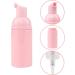 12 Pc Pink Foam Pump Dispenser 30ml - Refillable Travel Containers for Hand Soap Shampoo Shower Gel & Cleaning - Plastic Cosmetic Packaging - Buy Online on GoSupps.com