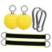BUIFULSIC 1 set of grip training ball grip ball pull-up bar arm strength muscle training balls exercise trainer slipping trainer slipproof powerball tester grip fitness gymnastics ball pu