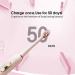 Pink Series Ultra Whitening Electric Toothbrush ADA Accepted 5 Modes 42 000 VPM 50 Days Power Type-C Fast Charge Buy Internationally - Buy Online on GoSupps.com