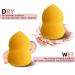 Dolovemk Makeup Sponge Set - 6 Latex-Free Pear Shape Mixers for Liquid Makeup | Handmade Foundation Blending Sponges in 6 Colors - Buy Online on GoSupps.com