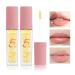 FREEORR 2Pcs Lip Plumper Gloss, Plumping Lip Gloss, Soft Plump Lips Hydrating Lip Oil and Moisturizing Natural Lip Plumper Gloss Contains Green Tea, vitamin E, Natural Lip Plumping Gloss Lip Plump Lip Care Products for Make Lips Fuller and Elastic A-2pcs