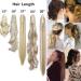 12 Curly Dark Brown Claw Clip Ponytail Synthetic Hair Extension - Long Pony Tail Hairpiece - Buy Online on GoSupps.com