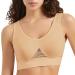 2024 Women's Seamless Wireless Sports Bra - Padded Breathable Comfortable Yoga & Sleep Bra - 5XL Beige - Buy Online on GoSupps.com