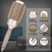 5PCS Round Brush Set with Boar Bristle Curved Vented Hair Brush - Nano Thermal Ceramic & Ionic Tech for Healthy, Shiny Hair - Buy Online on GoSupps.com