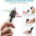 Nose and Ear Hair Trimmer - USB Rechargeable Lighted Groomer for Easy Cleansing | Electric Eyebrow Trimmer for Home & Travel - Buy Online on GoSupps.com