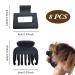 8 Pack Small Hair Clips for Thin Hair - Slip-Resistant Two-Row Teeth 4cm Matte Hair Accessories for Women & Girls - Natural Colors - Buy Online on GoSupps.com