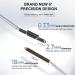 Jade Rosebury Iron Wand Mascara Sarenetee Iron Wand Mascara Styledchic Iron Wand Mascara Oliviablair Iron Wand Mascara 3D Curling Eyelash Iron Mascara Non-Clumping Smudge-Proof (Brown Large) Brown 3.5 ml (Pack of 1) - Buy Online on GoSupps.com