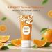 zowamap 2Pcs Orange Enzymes Brightening Exfoliating Gel Orange Peeling Gel Deep Exfoliating Cleanser for Face and Body Moisturizing Smoothing Tighten Pores Brightening Skin - Buy Online on GoSupps.com