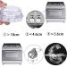 8-Piece Stove Switch Protection Set | Child Lock Covers for Gas Stove Knobs | Oven Safety for Kids | Transparent Protective Covers | Ideal for Cookware - Buy Online on GoSupps.com
