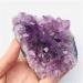 1pc 150g-190g Crystal Decorative Geode Irregular Natural Amethyst Stones Cluster Quartz Home Decor Suitable for Furniture Decoration Full of Texture - Buy Online on GoSupps.com