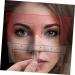 POPETPOP 100pcs Eyebrow Design Ruler Eyebrow Shaper Eyebrow Measuring Tool Positioning Ruler Make up - Buy Online on GoSupps.com