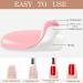Glitter Nail Polish Pink Sparkle Nail Varnish Pink Nail Varnish Quick Drying & Long Lasting Pink Shimmer Nail Polish Healthy Breathable Shiny Pink Nail Polish for Women Teens - Buy Online on GoSupps.com
