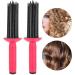 Hair Curling Roll Comb 2pcs Hair Curler Hair Curling Roll Comb Anti Slip Curling Wand Hairstyling ToolsHair Straightening Irons Curling for Hair Salon Home - Buy Online on GoSupps.com