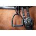 Equinate Safety Bars Manchester 10cm Black Matt - Anti-Slip Rubber Tread - Stirrup for Adults & Children - 2 Pieces for Ankle Relief - Buy Online on GoSupps.com