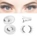 Miss Glam Magnetic Lashes - Missglam Lashes - Icerostma Magnetic Eyelashes - Miss Glam Magnetic Eye Lashes - Reusable Glue-Free Natural Lashes with Applicator (natural)