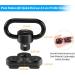 FANGOSS Two Point & Traditional Mlock Sling Rail Mounts with 1.25 Inch QD Push Button Swivel Loop - 2 Pack - Buy Online on GoSupps.com