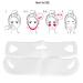 Zone Facial Gel Pad - 10 Pack V Shape Chin Contour Mask | Firming & Moisturizing Face Care for All Skin Types - International Shipping Available - Buy Online on GoSupps.com