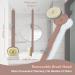 Pink Long Handle Back Scrubber for Shower with Soap Dispenser - Exfoliating Bath Brush 14in - Buy Online on GoSupps.com
