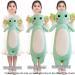 Kekeso Long Axolotl Plush Pillow - Green 65cm/25.59inch - Stuffed Animal Gift for Boys and Girls - Salamander Plush Toy for Christmas - Buy Online on GoSupps.com