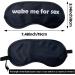 Shop Premium Black Blindfolds for Adults - Light Blocking Eye Masks for Sleep & Play - Blackout Travel Eyeshade for Men & Women - Buy Online on GoSupps.com