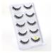 UAMOU 10/50/100 Boxes Mink Eyelashes Fluffy 3D Mink Lashes Makeup Natural Long Volume False Eyelashes Bulk Faux Cils Custom Cheerfully (Color : 5 Pairs X01 Size : 50 Boxes)