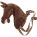 Panduro Hobby Horse - Portable Brown Hobby Horse with Shoulder Strap & Bridle | 29 cm Length - Ideal for Kids' Playtime - Buy Online on GoSupps.com