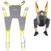 Patient Assisted Walking Strap Universal Mesh Bath Patient Lift Sling Professional Adjustable Transfer Belt Divided Leg Shower Sling for Incontinence Bariatric Elderly M