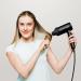 Shark STYLE iQ Ionic hairdryer and styler fast drying without thermal damage dry and style your hair in one step 2in1 concentrator and hairdressing guide 1600 W black HD102EU Black And Rose Gold - Buy Online on GoSupps.com