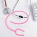 Stethoscope Tubing Replacement Kit - 3pcs Single Bore Tube Accessory in Pink - International Shipping Available - Buy Online on GoSupps.com