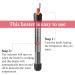 HITOP HP-608 25W Submersible Aquarium Heater with Thermometer and Extra Sucker Cup - Buy Online on GoSupps.com