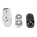 Mini Electric Beard Trimmer for Travel | Type-C Double Head | Silver - Stylish & Portable Grooming Solution - Buy Online on GoSupps.com